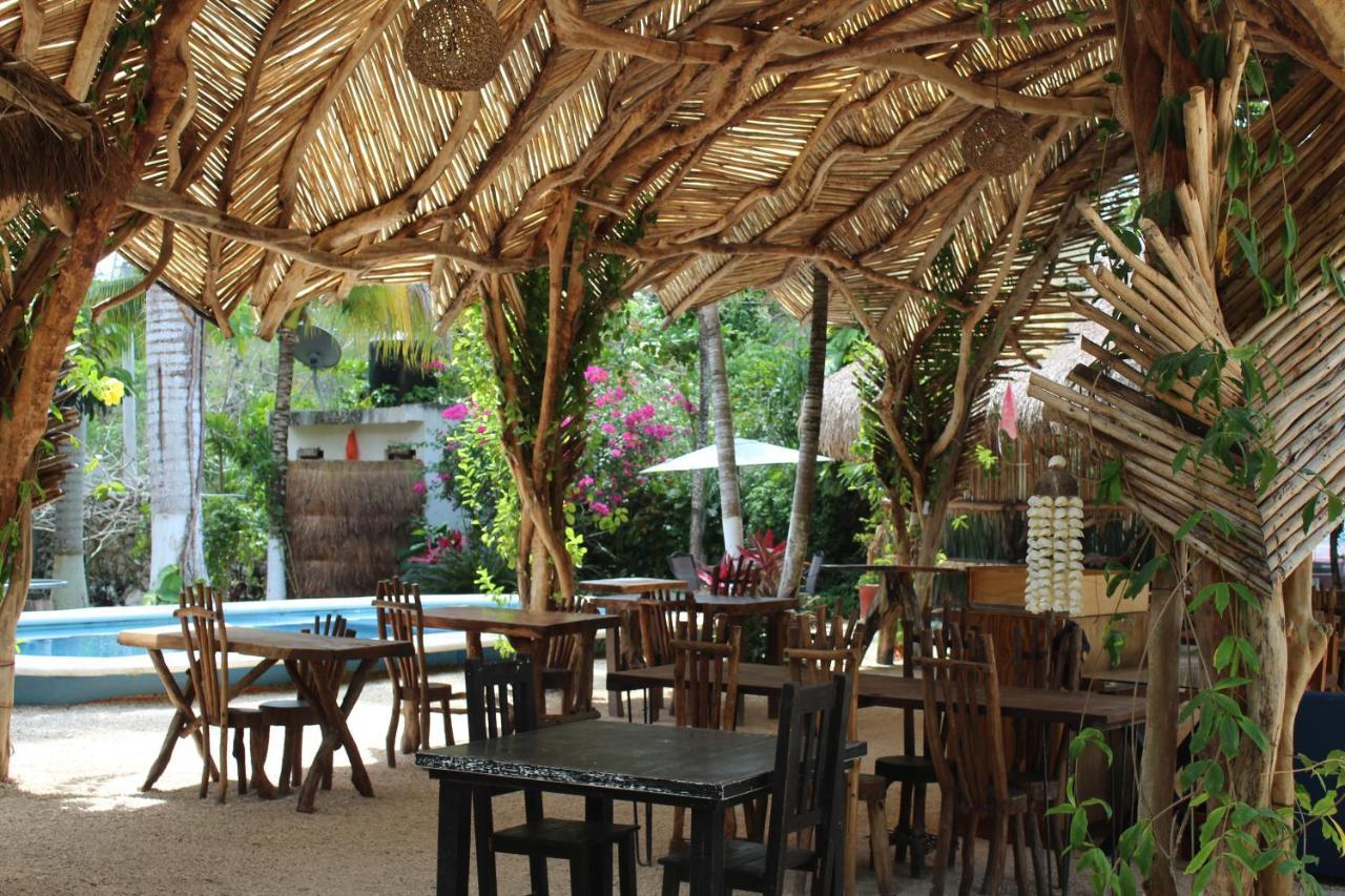 Cabanas La Alborada Villa Tulum Exteriör bild