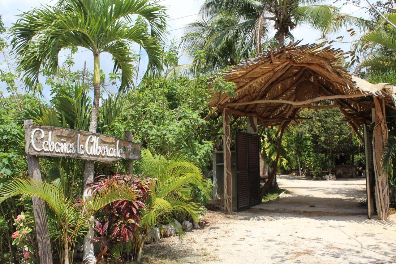Cabanas La Alborada Villa Tulum Exteriör bild