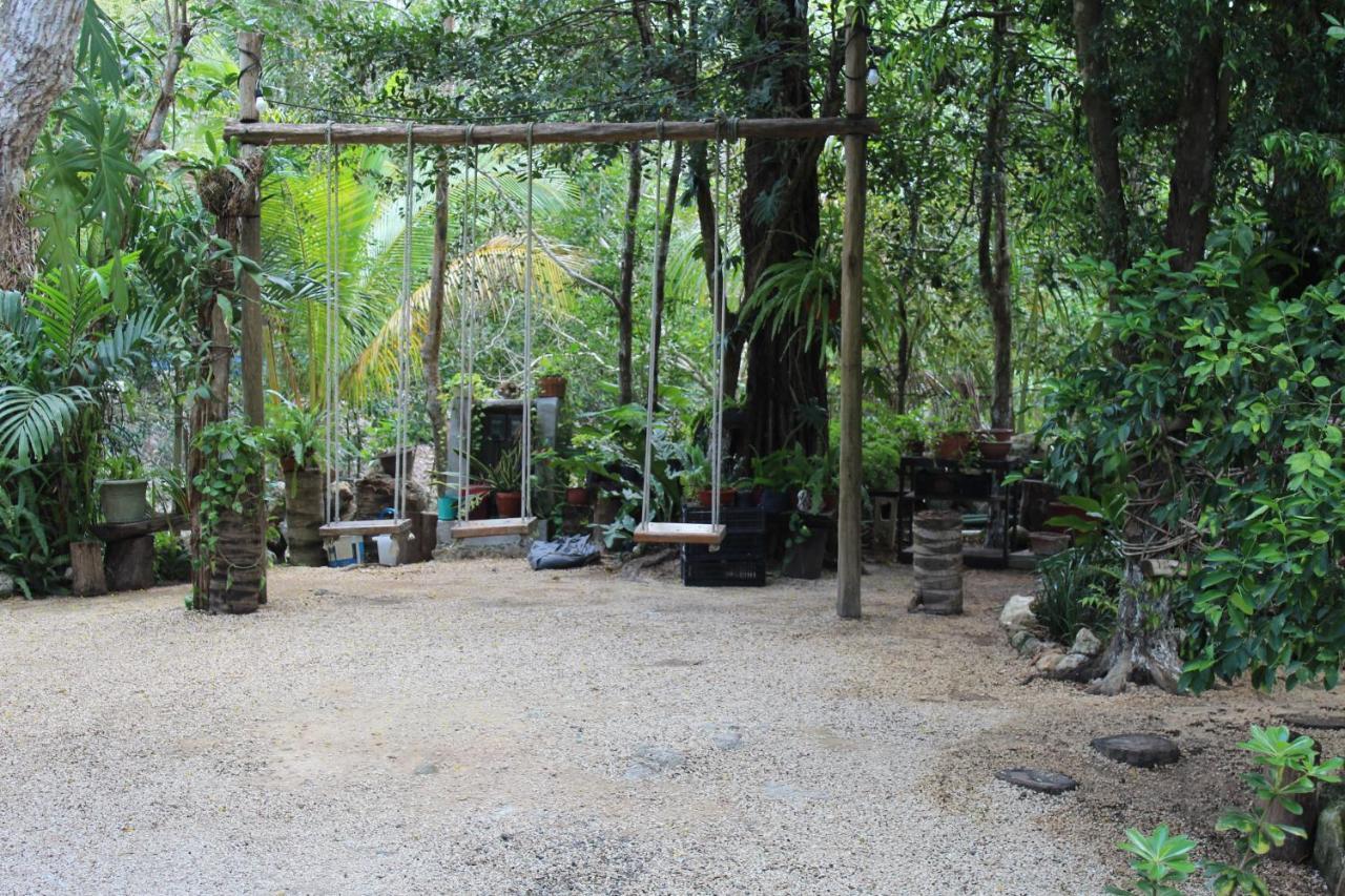 Cabanas La Alborada Villa Tulum Exteriör bild