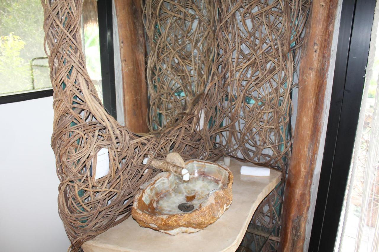 Cabanas La Alborada Villa Tulum Exteriör bild