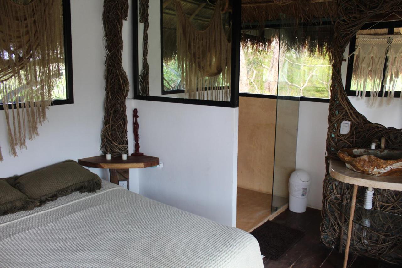 Cabanas La Alborada Villa Tulum Exteriör bild