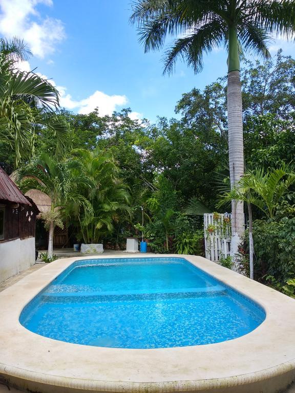 Cabanas La Alborada Villa Tulum Exteriör bild