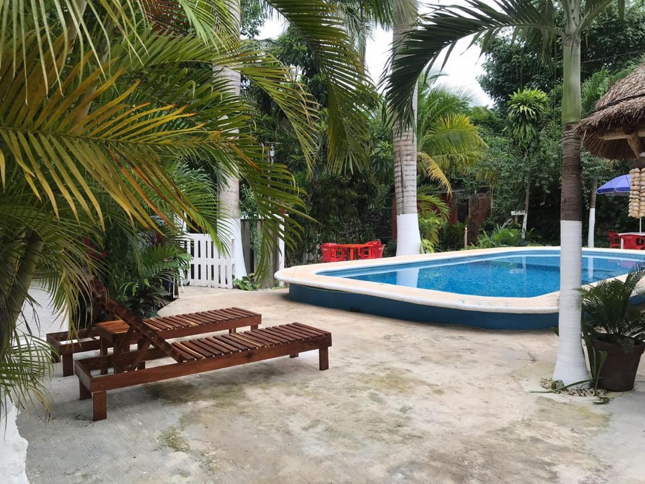 Cabanas La Alborada Villa Tulum Exteriör bild